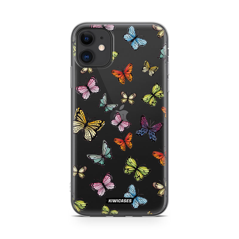 Colourful Butterflies - iPhone 11