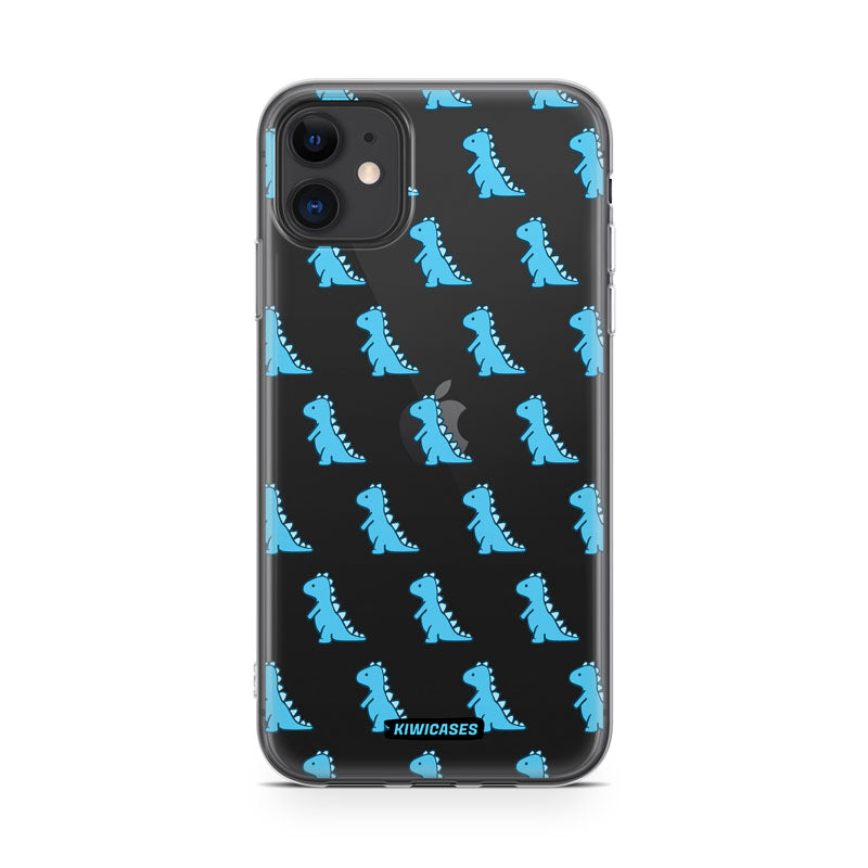 Blue Dinosaurs - iPhone 11