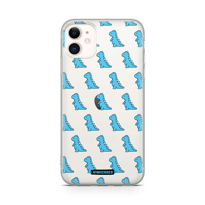 Blue Dinosaurs - iPhone 11