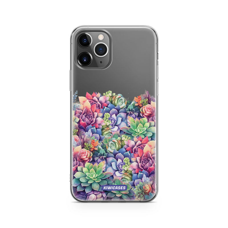 Dreamy Succulents - iPhone 11 Pro
