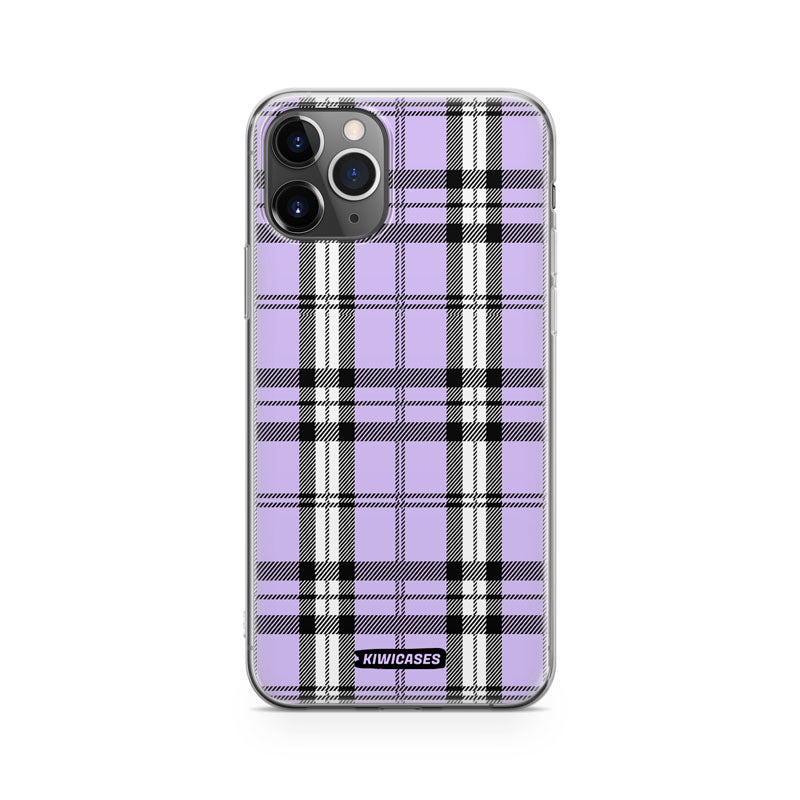 Purple Plaid - iPhone 11 Pro