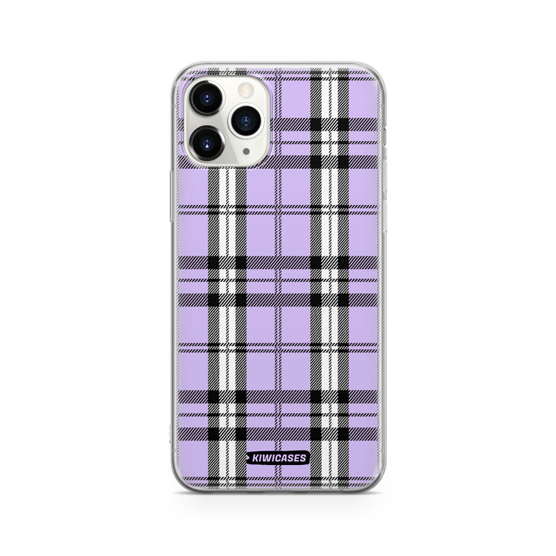 Purple Plaid - iPhone 11 Pro