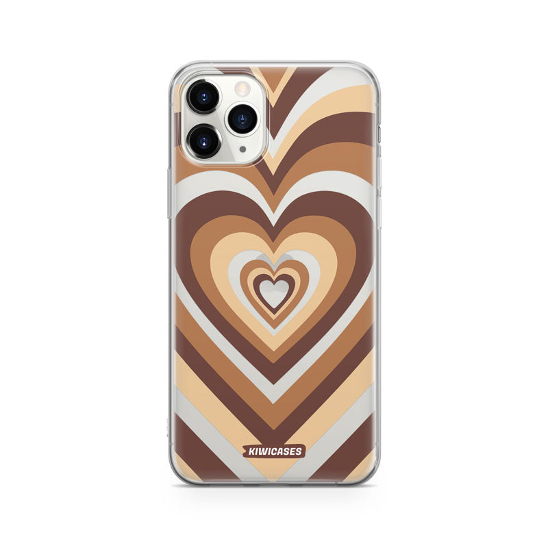 Latte Hearts - iPhone 11 Pro