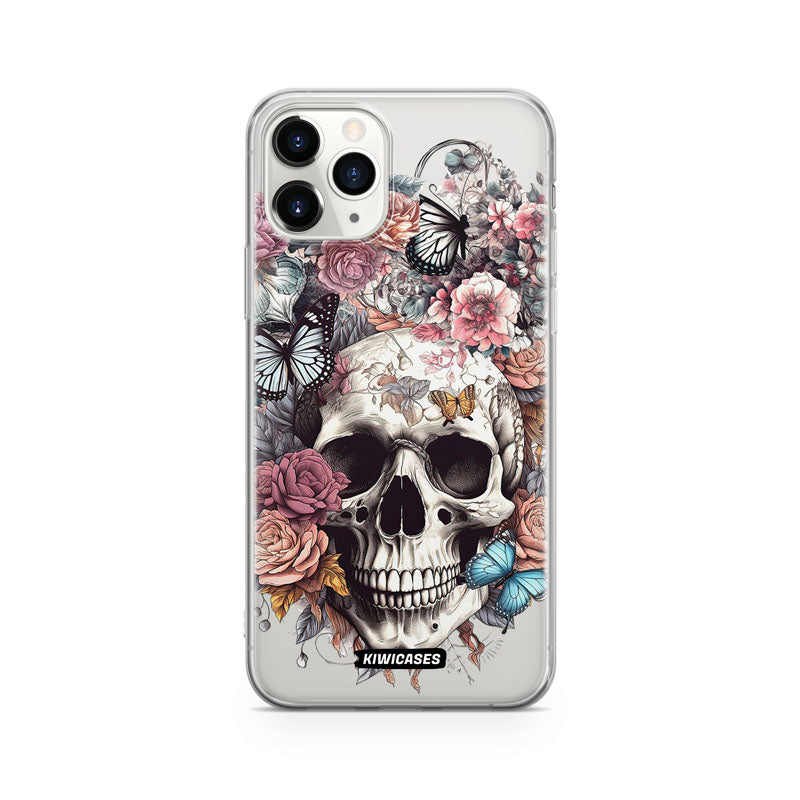 Dusty Floral Skull - iPhone 11 Pro