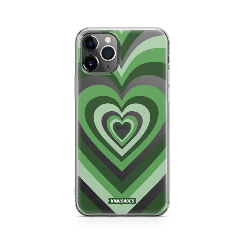 Green Hearts - iPhone 11 Pro