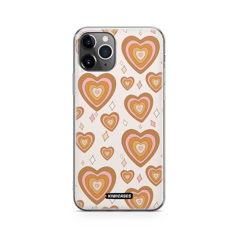 Retro Hearts - iPhone 11 Pro