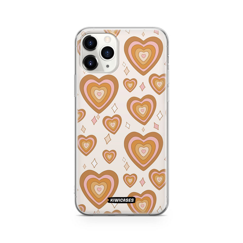 Retro Hearts - iPhone 11 Pro