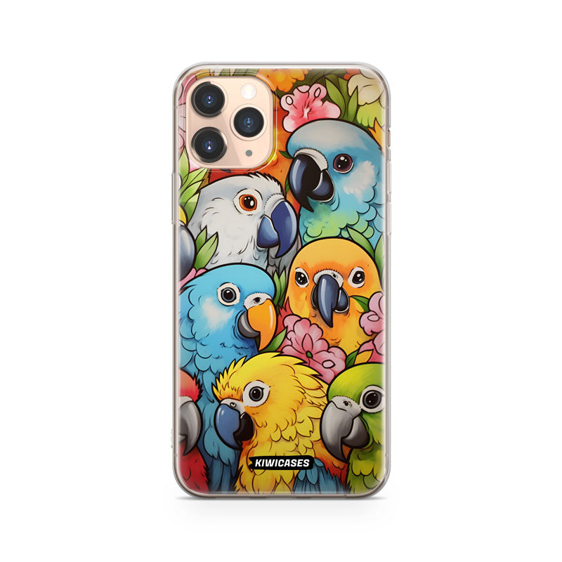 Cute Parrots - iPhone 11 Pro
