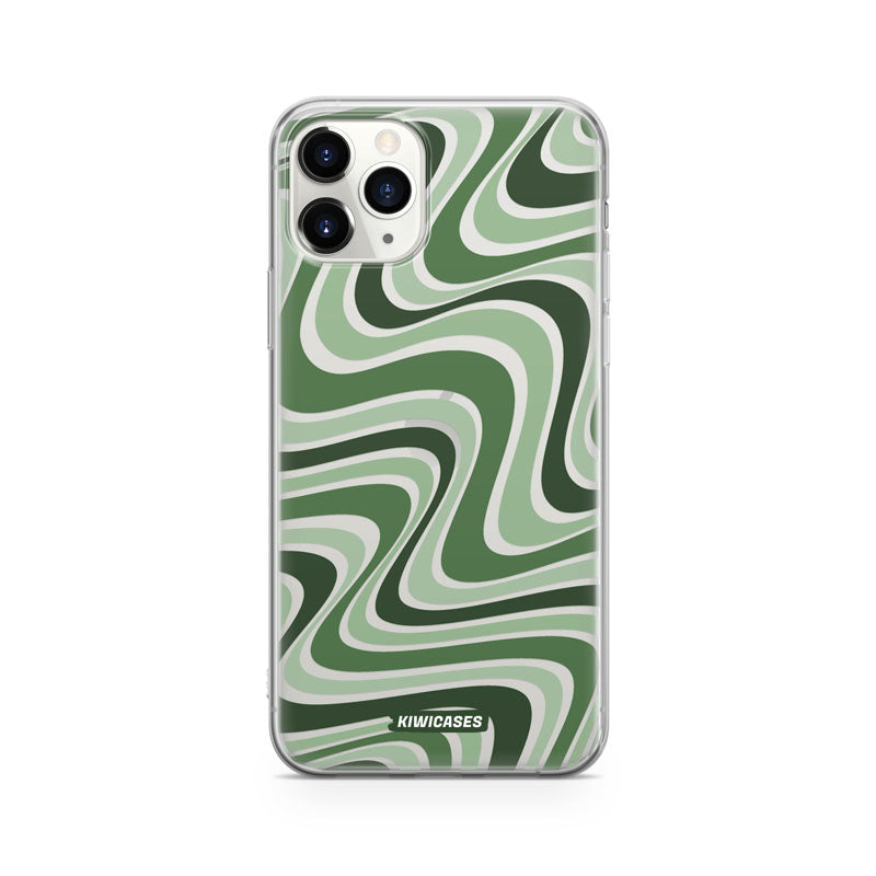 Wavey Green - iPhone 11 Pro