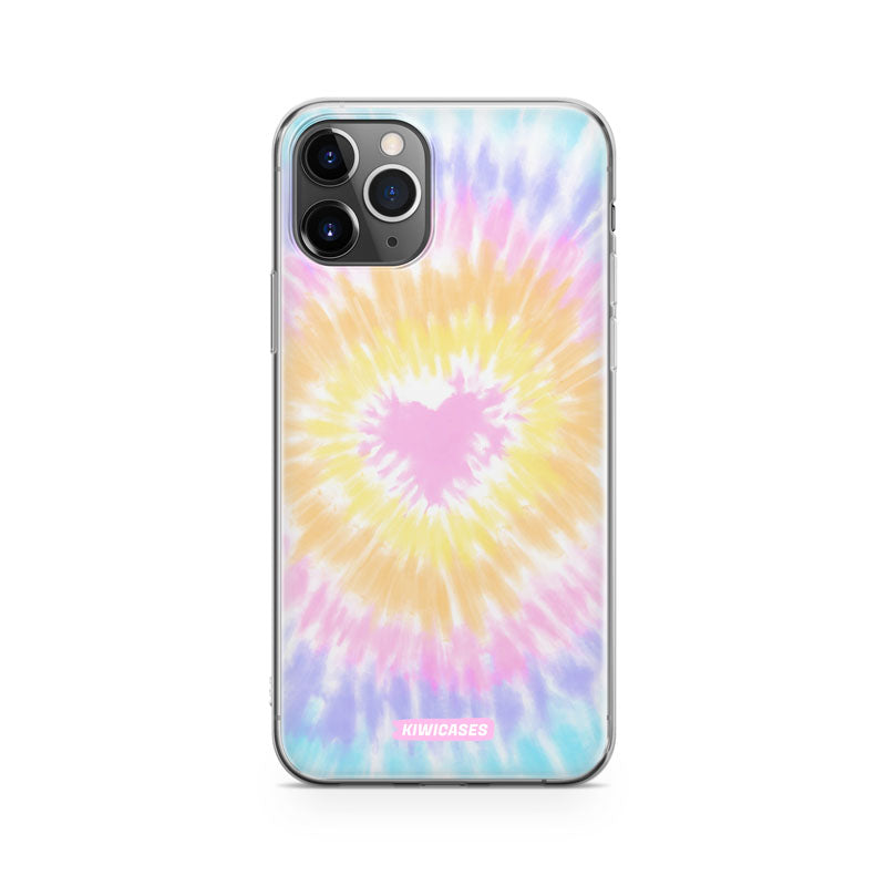 Tie Dye Hearts - iPhone 11 Pro