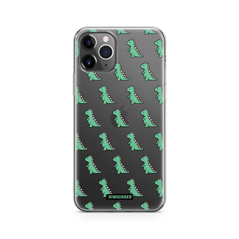 Green Dinosaurs - iPhone 11 Pro