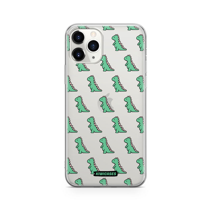 Green Dinosaurs - iPhone 11 Pro