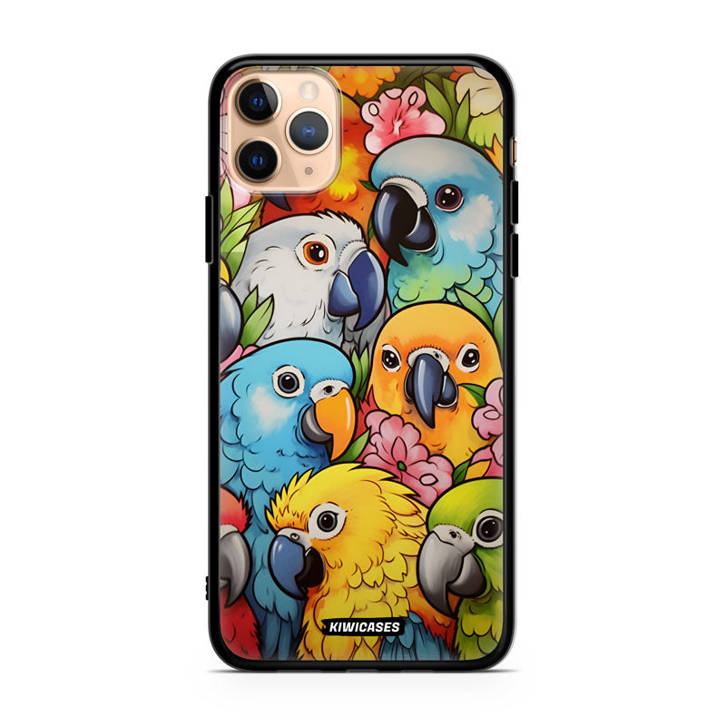 Cute Parrots - iPhone 11 Pro Max