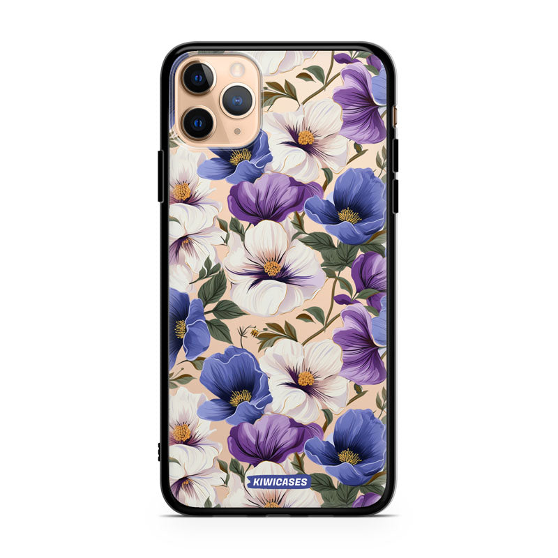 Purple Pansies - iPhone 11 Pro Max
