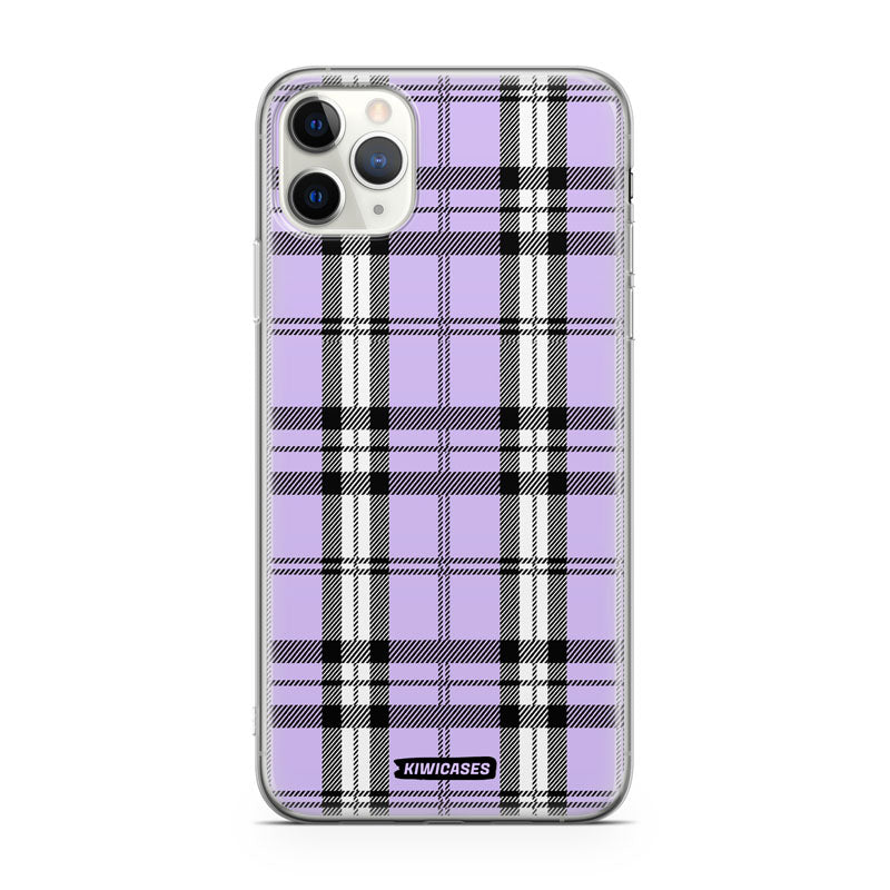 Purple Plaid - iPhone 11 Pro Max