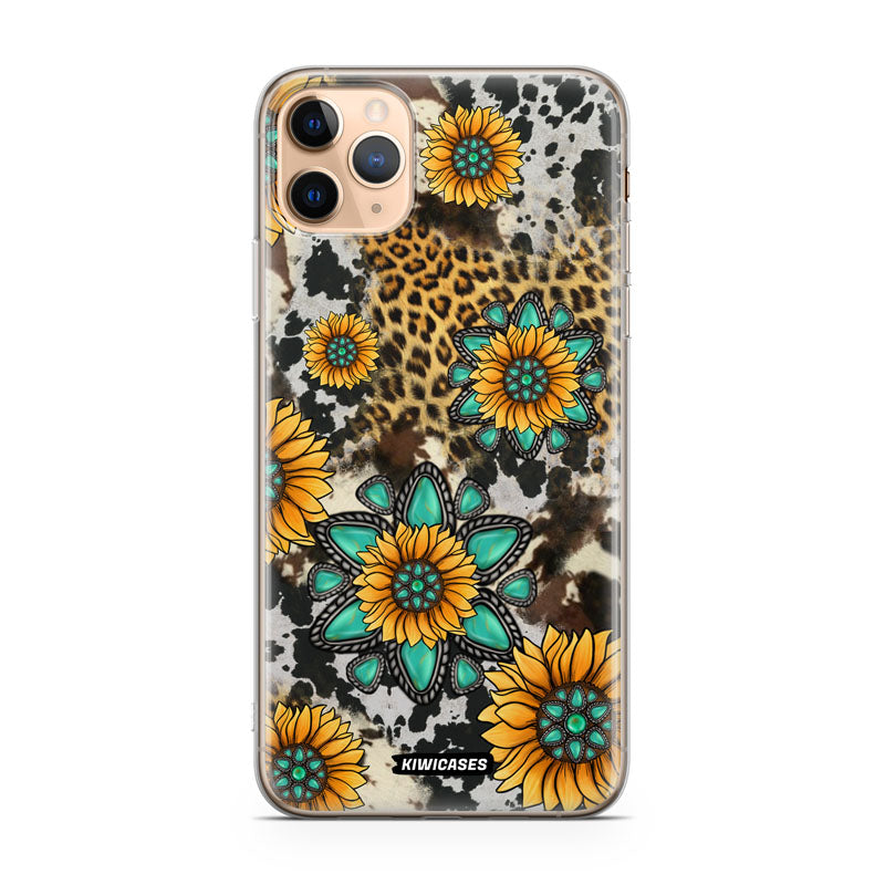 Gemstones and Sunflowers - iPhone 11 Pro Max