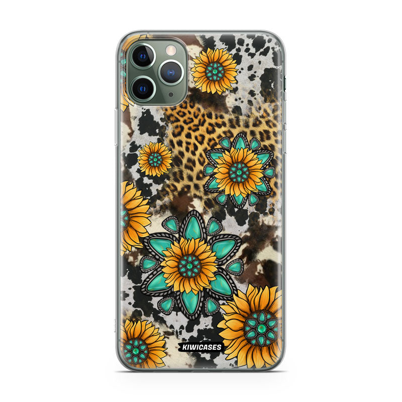 Gemstones and Sunflowers - iPhone 11 Pro Max