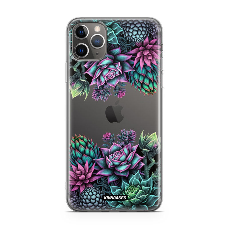 Neon Succulent - iPhone 11 Pro Max