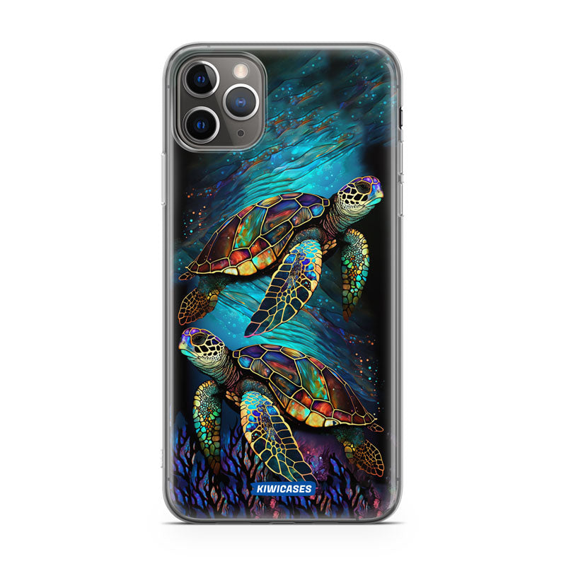 Turtles at Sea - iPhone 11 Pro Max