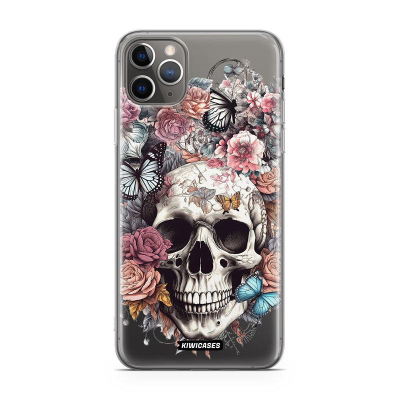 Dusty Floral Skull - iPhone 11 Pro Max