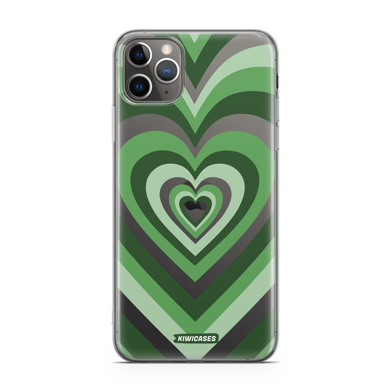 Green Hearts - iPhone 11 Pro Max