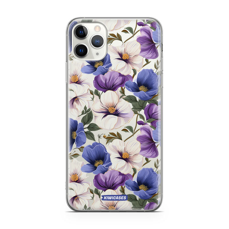 Purple Pansies - iPhone 11 Pro Max