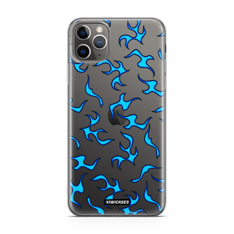 Blue Flames - iPhone 11 Pro Max