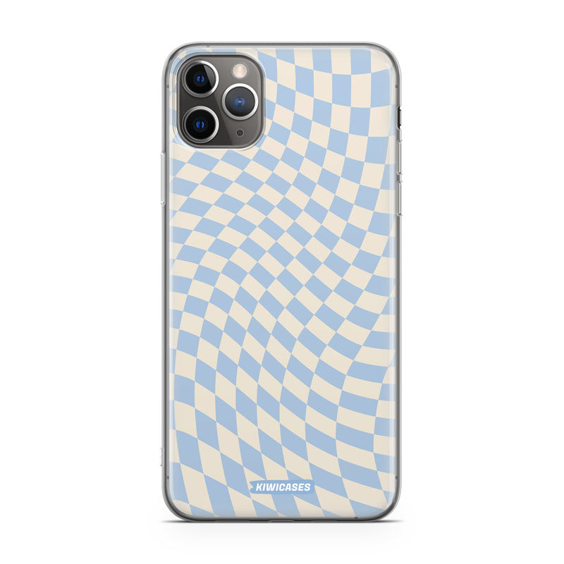 Blue Checkers - iPhone 11 Pro Max