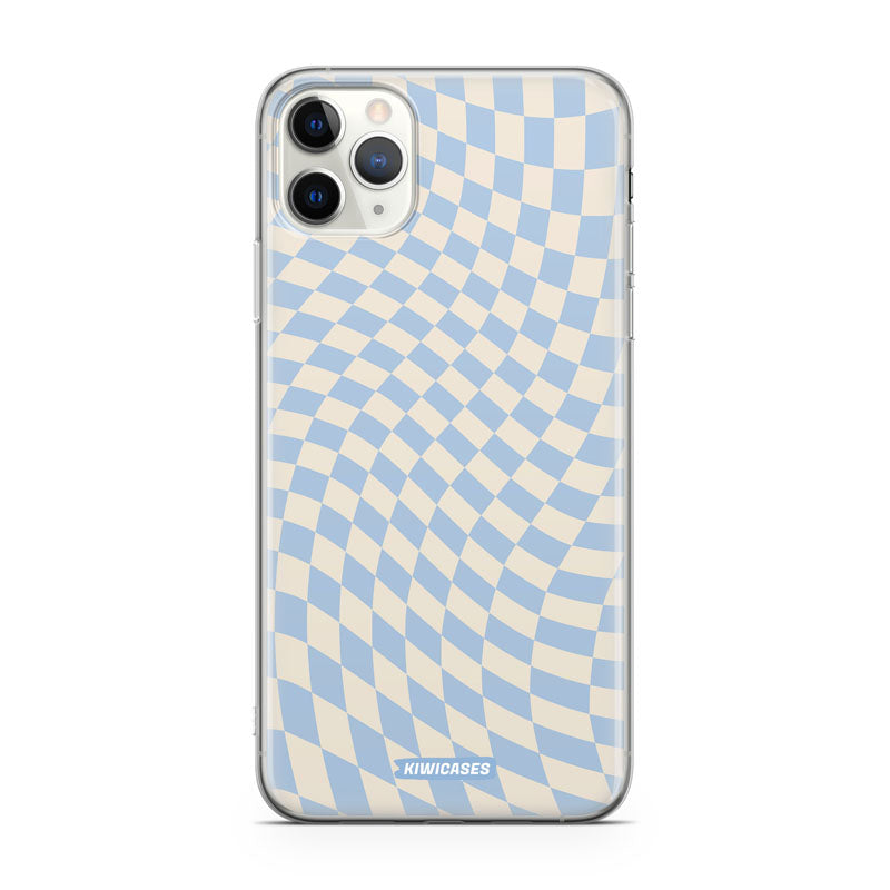 Blue Checkers - iPhone 11 Pro Max