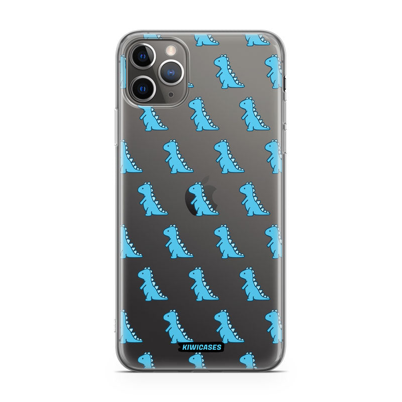 Blue Dinosaurs - iPhone 11 Pro Max