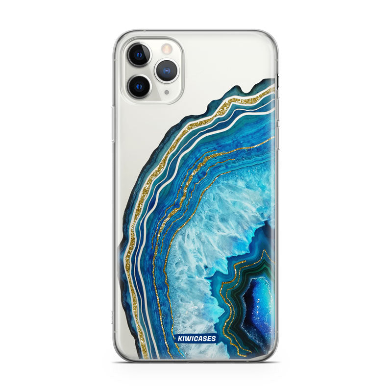 Blue Agate Crystal - iPhone 11 Pro Max