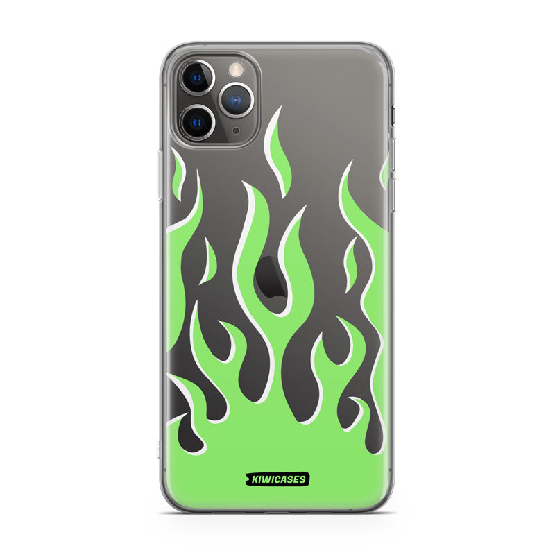 Green Fire - iPhone 11 Pro Max