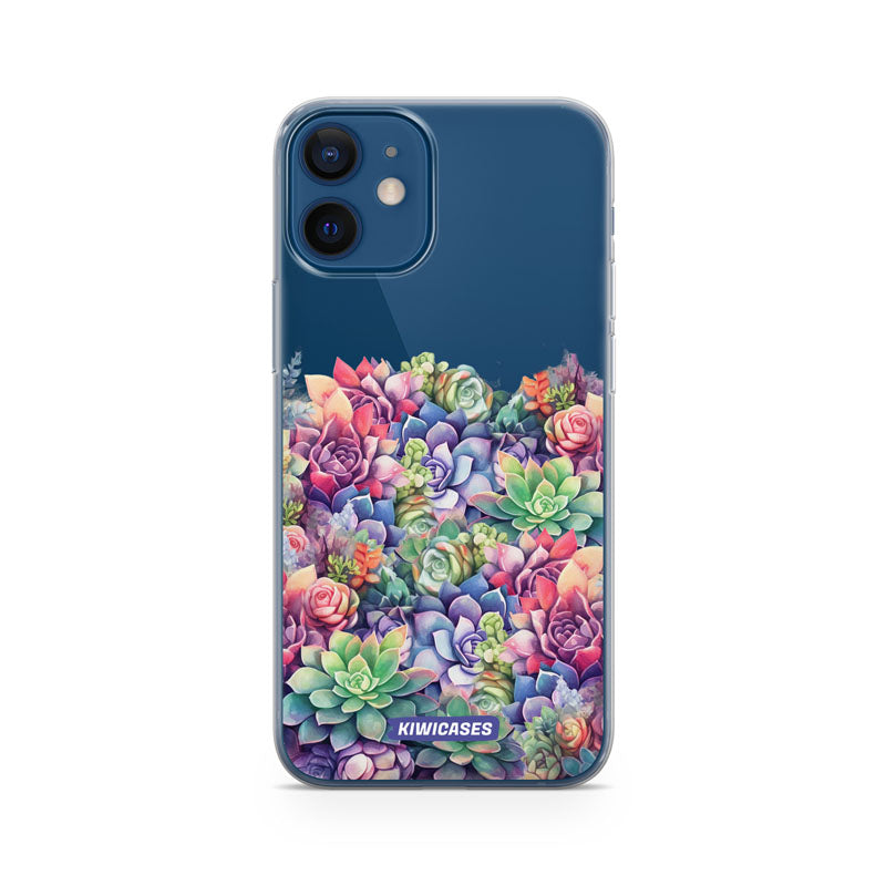 Dreamy Succulents - iPhone 12 Mini