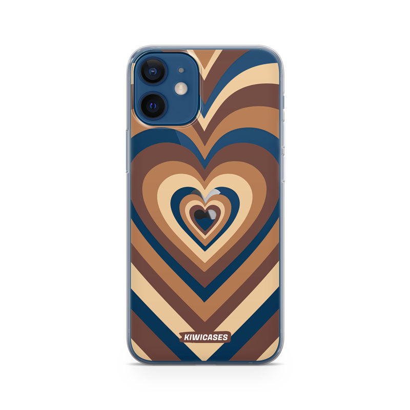 Latte Hearts - iPhone 12 Mini