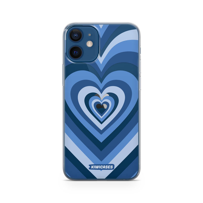 Blue Hearts - iPhone 12 Mini