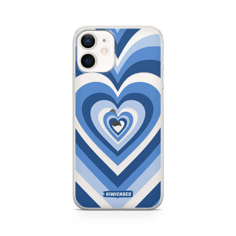 Blue Hearts - iPhone 12 Mini