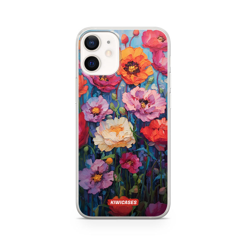 Painted Peonies - iPhone 12 Mini