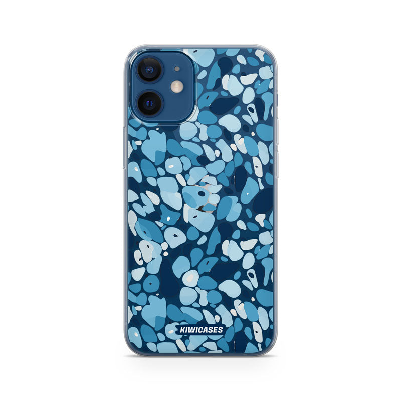 Blue Terrazzo - iPhone 12 Mini