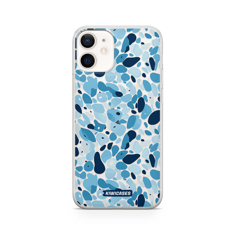 Blue Terrazzo - iPhone 12 Mini