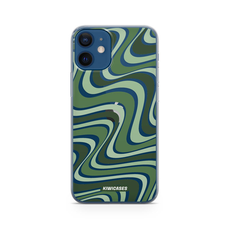 Wavey Green - iPhone 12 Mini