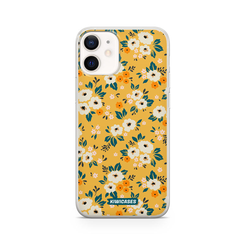 Ditsy Yellow Flowers - iPhone 12 Mini