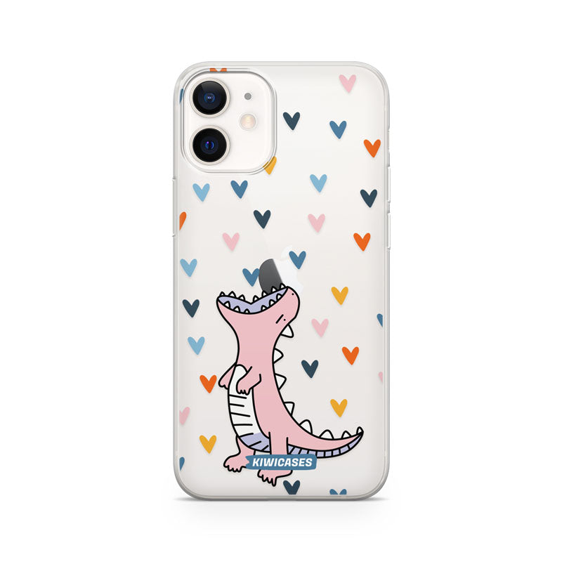 Dinosaur Hearts - iPhone 12 Mini