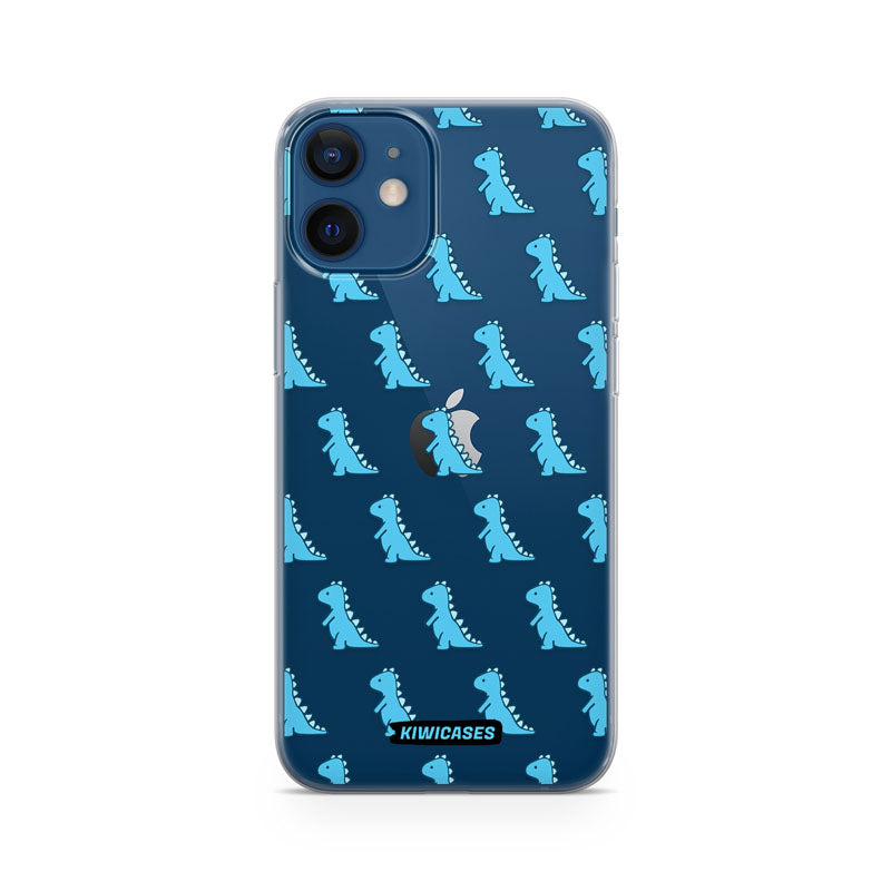 Blue Dinosaurs - iPhone 12 Mini