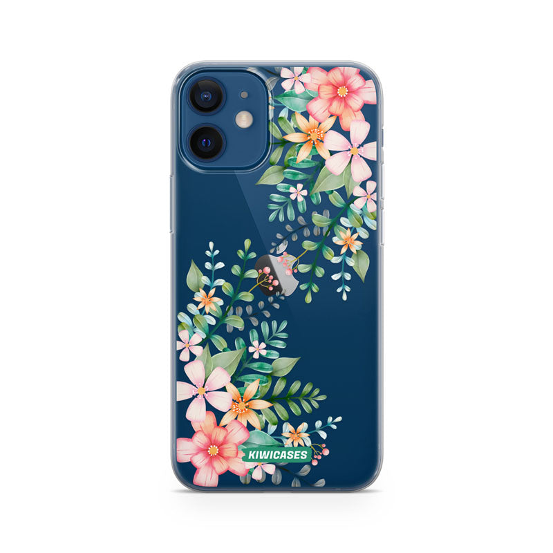 Spring Pink Florals - iPhone 12 Mini