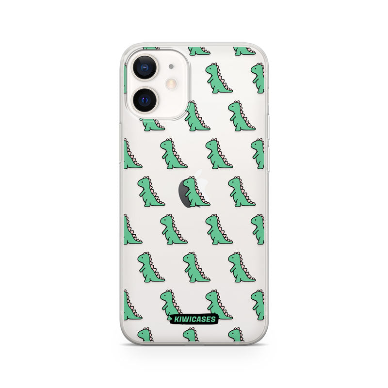 Green Dinosaurs - iPhone 12 Mini