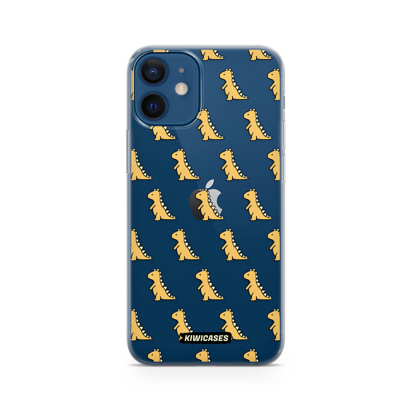 Yellow Dinosaurs - iPhone 12 Mini
