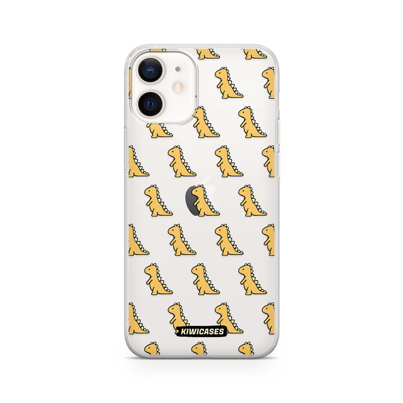 Yellow Dinosaurs - iPhone 12 Mini