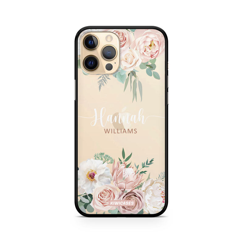 Dusty Pink Florals - iPhone 12/12 Pro - Custom