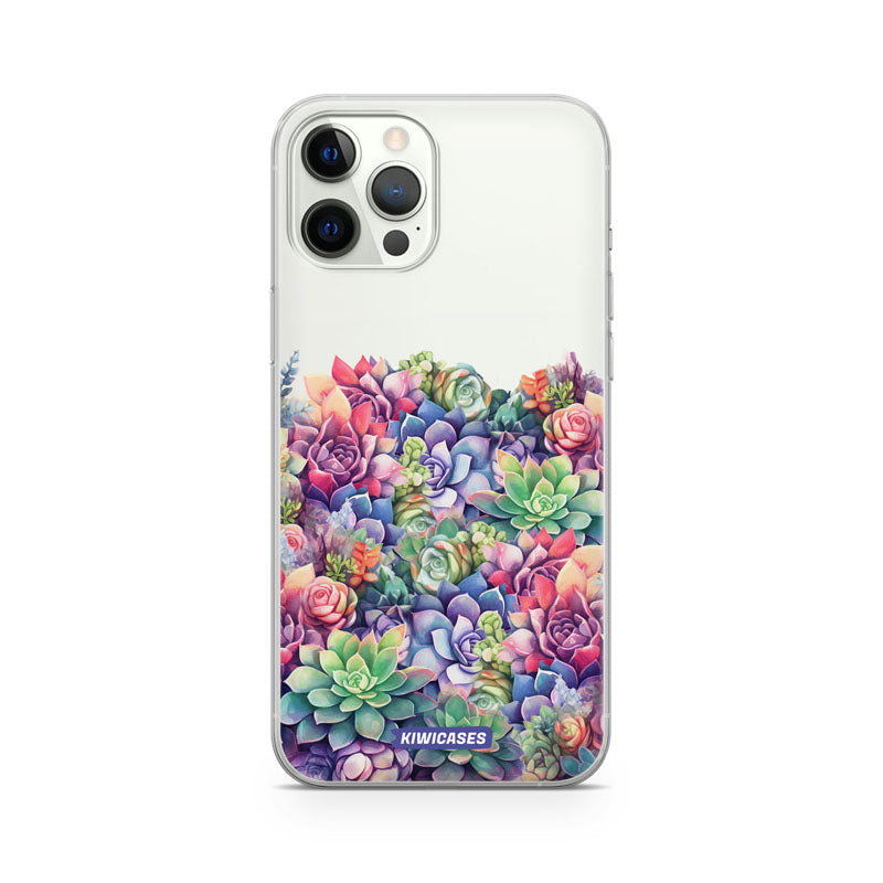 Dreamy Succulents - iPhone 12/12 Pro