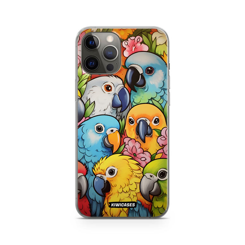 Cute Parrots - iPhone 12/12 Pro